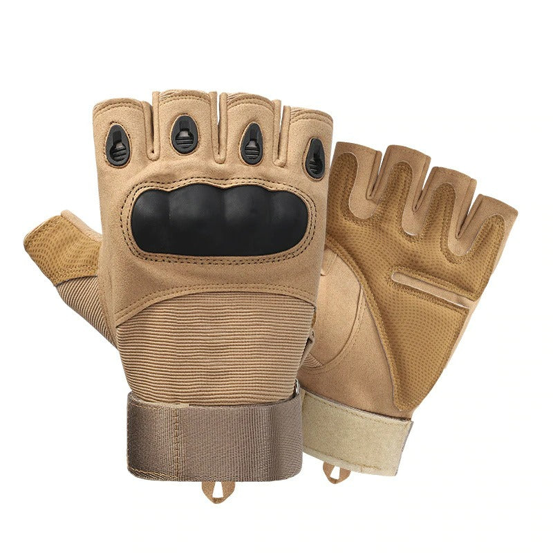 Men's Half Finger Motorcycle Gloves