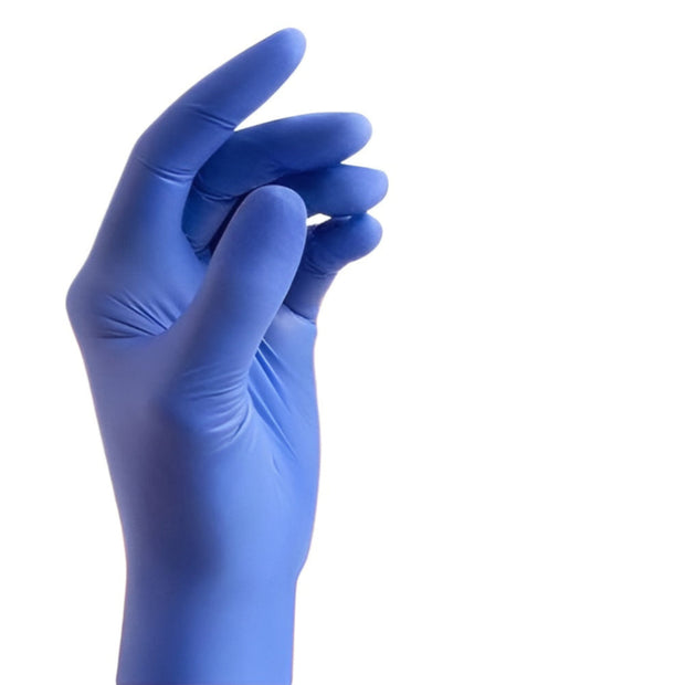 90 Piece Nitrile Exam Gloves With Powder Disposable Safety Use