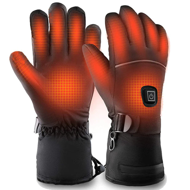 Heated Winter Gloves With Temperature And Touchscreen Compatibility