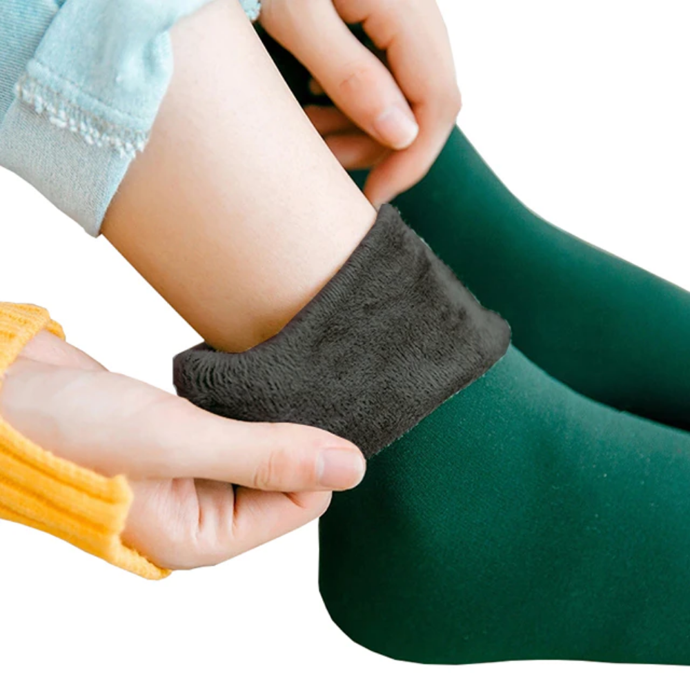 Green Thermal Socks