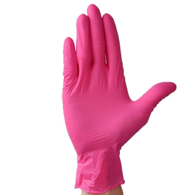 Chemical Resistant Rubber Nitrile Safety Gloves
