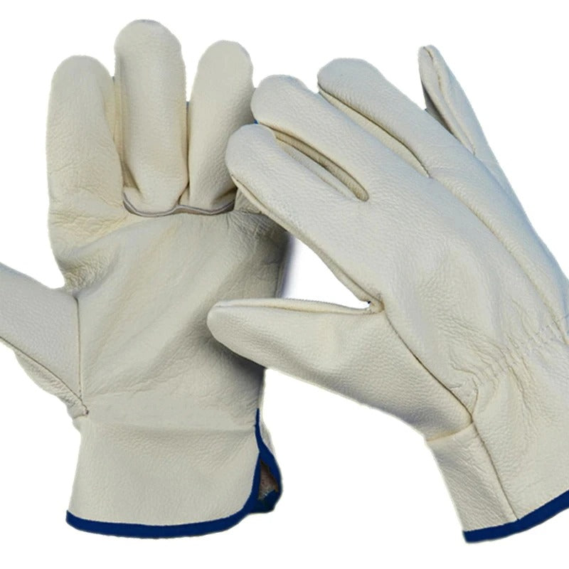 Pig Skin Leather Work Gloves